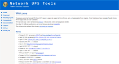 Desktop Screenshot of networkupstools.org